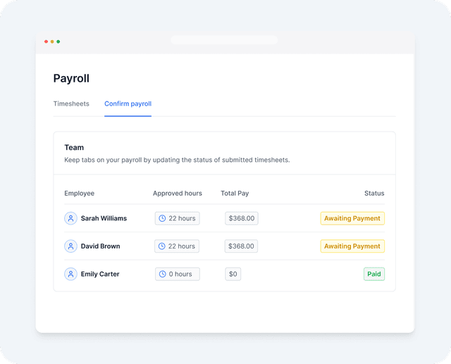 Introducing Time & Payroll